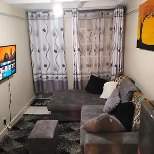 Apartment Ruth Furnished ,1 Bedroom Available In Nairobi,imara Daima Near Mombasa Road 2mins Drive To Imara Mall,10 Mins Drive To Jomo Kenyatta International Airport . Accommodate 2 To 3 Pax