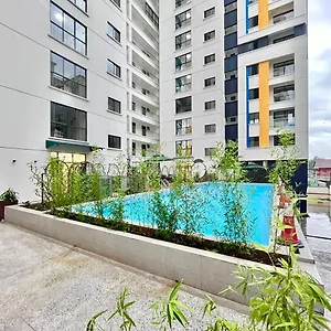 The Beautiful Executive Fully Furnished Three Bedroom Which Boasts Of Modern Luxurious Facilities With Breathtaking Amzing Views Apartment *