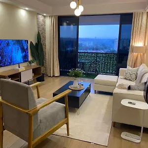 The Comfort Executive Loft Two Bedroomed With Amazin Breathtaking Views ,heated Swimming Pool,gym And Rooftop Chill Spot With Offers Breathtaking Views ,private Ample Parking Space With Designated Child Playground Area Apartment
