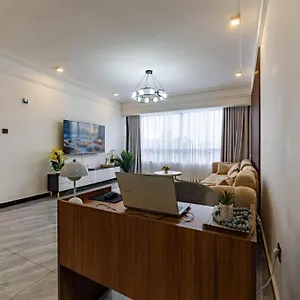 Spacious Three Bedroom With Private Parking Swimming Pool Modern Equipped Gym And Children Playground Area Apartment