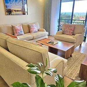 아파트 Luxurious Two Bedroom With Well Equipped Gym,heated Swimming Pool, Ample Parking Space And A Relaxing Rooftop With Amazing Views