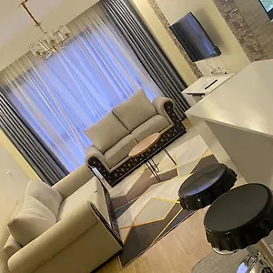 Lägenhet Lovely One Bedroom With Heated Swimming Pool Fully Equipped Gym Ample Parking Space And Relaxing Rooftop With Breathtaking Views *