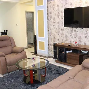 Lägenhet Smart Elegant Three Bedroom With Swimming Pool Fully Equipped Gym Children Playground And Great Breathtaking Views