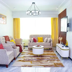 Lovely Beautiful Two Bedroom With Swimming Pool Fully Equipped Gym Ample Parking Space And Relaxing Rooftop With Breathtaking Views Apartamento *